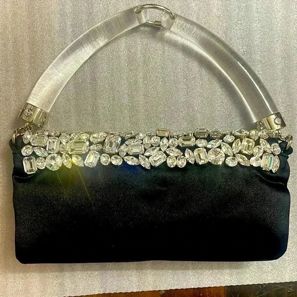 SAINT LAURENT JEWELED CLUTCH - Picture 11 of 13